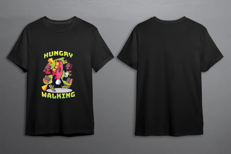 Тениска "Hungry walking"