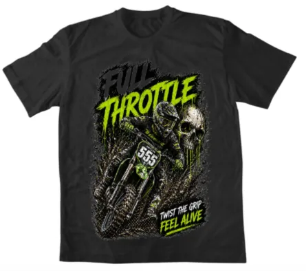 T-shirt full trottle
