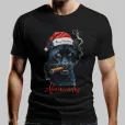 Black Panther Merry Christmas Aficionados black