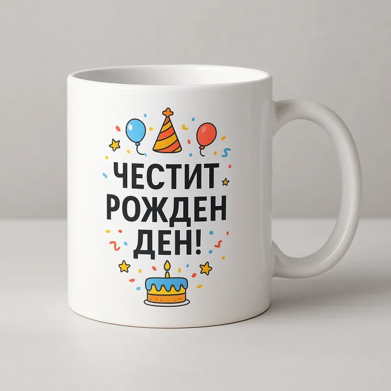 Чаша "Честит Рожден Ден,,