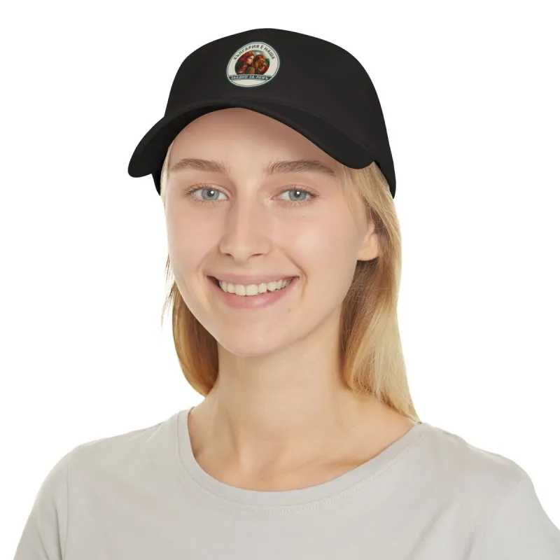 Унисекс шапка с козирка черна