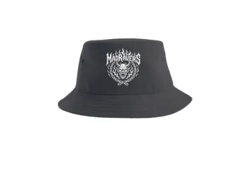 MadRavers Bucket Hat I Devil Logo - Graphite