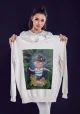 jungle rider white crewneck