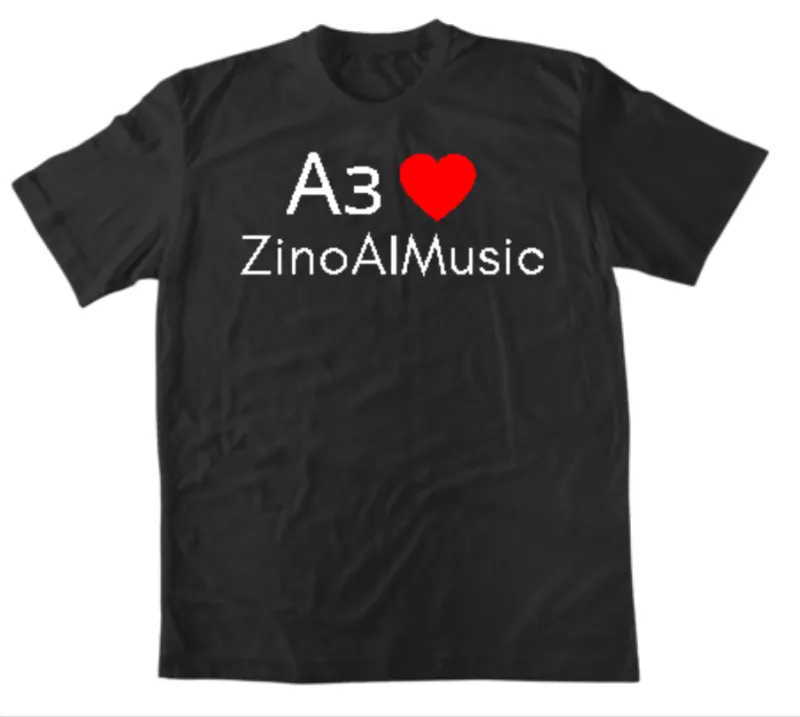 Тениска „ZinoAIMusic“ | Радко Зиновски