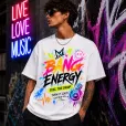 Персонализирана мъжка тениска Bang Energy Oversized