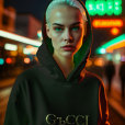 heaveNBUL GЪCCI Дамски Суитчър Черен