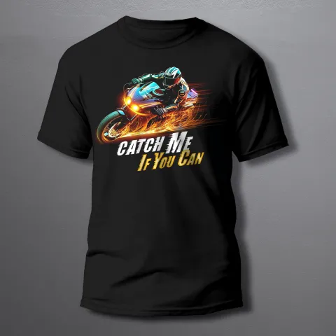 мъжка тениска Catch me if you can