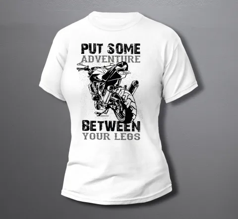 дамска тениска PUT SOME ADVENTURE...
