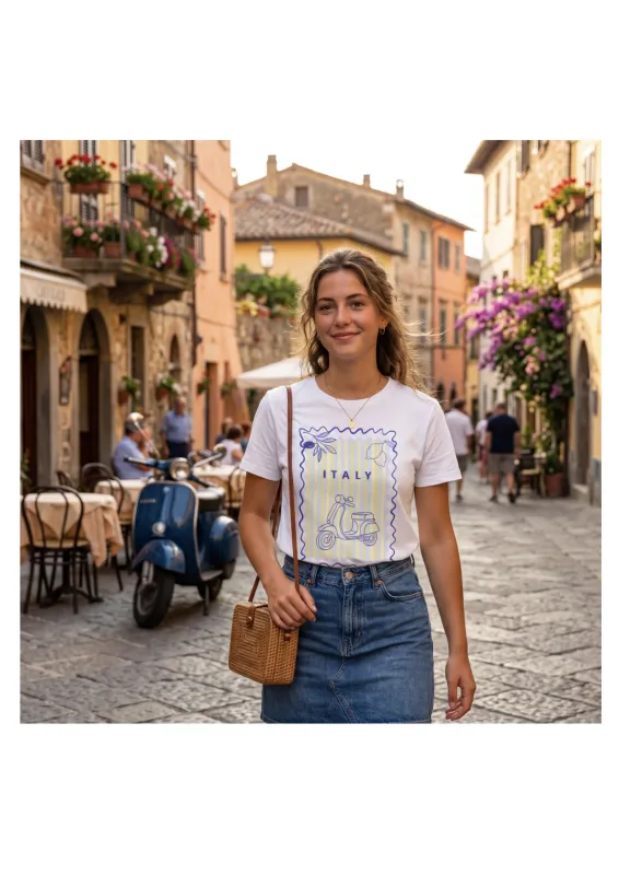 Унисекс тениска " Italy"