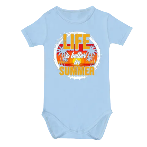 Бебешко боди принт Summer Life boy