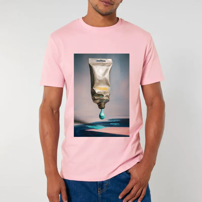 Pollution pink tee