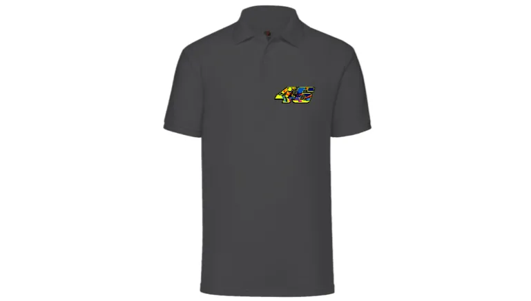 Тениска с яка Sun and Moon VR46