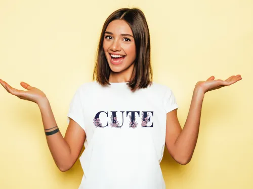 Дамска тениска "CUTE"