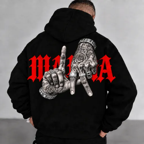 Oversize суичър Mafia