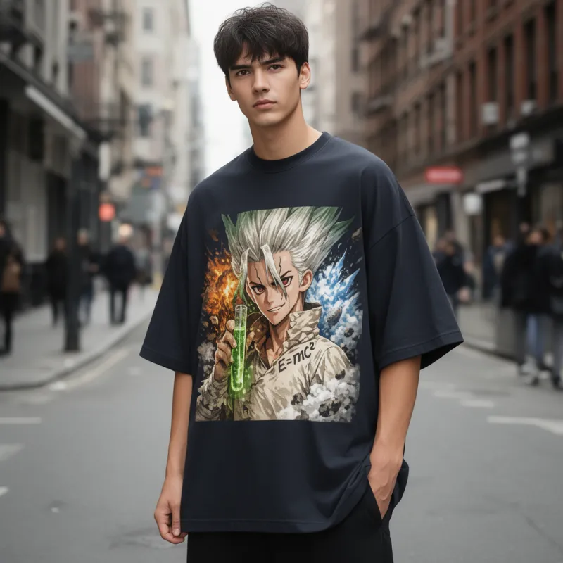 Овърсайз  тениска Dr. Stone