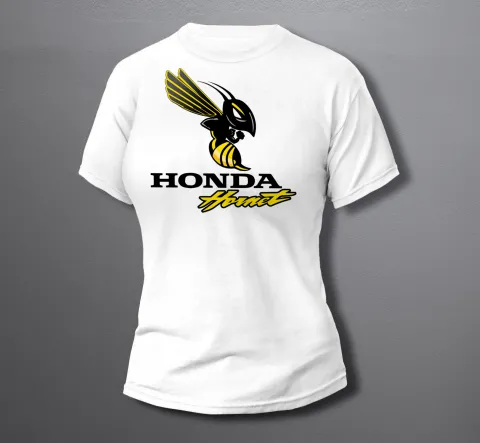 дамска тениска HONDA Hornet white