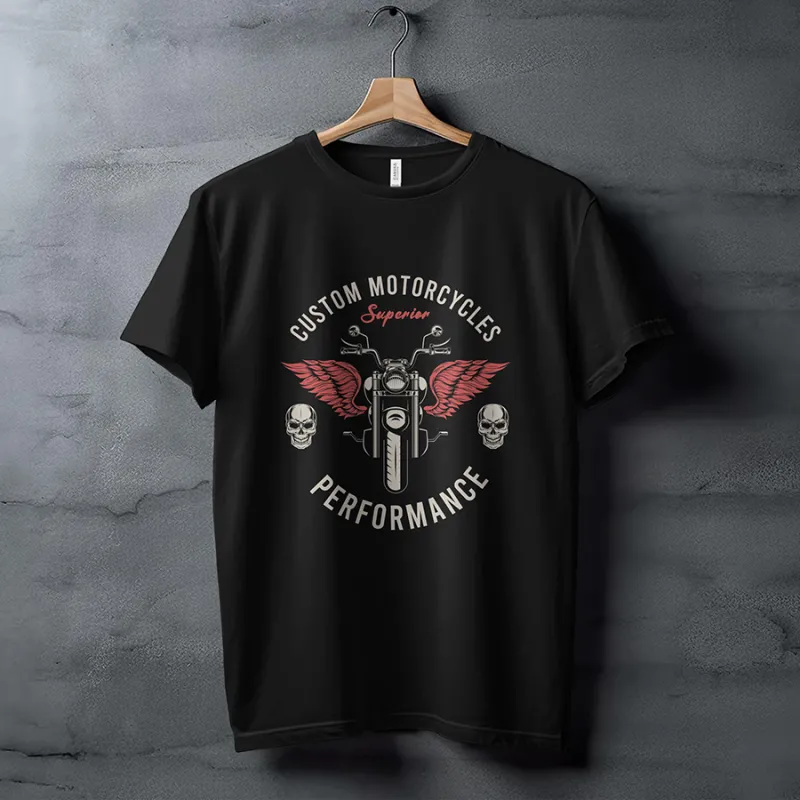 Мъжка тениска "Custom Motorcycles Superior"