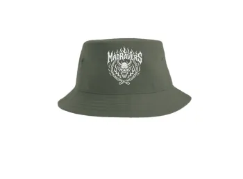 MadRavers Bucket Hat I Devil Logo - Dark Green