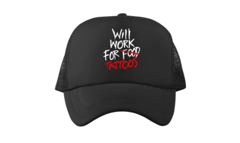 Шапка Will work for tattoos