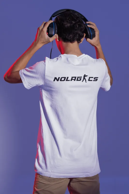Тениска NOLAGCS v1 | Бяла