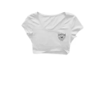 MadRavers CropTop I HardTech Logo - White