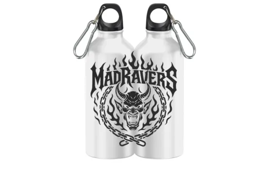 MadRavers Water Bottle I Black Devil