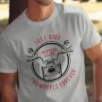 Мъжка тениска "Two Wheels Forever"