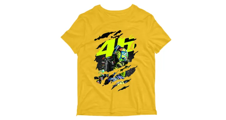 Детска тениска VR 46 teared