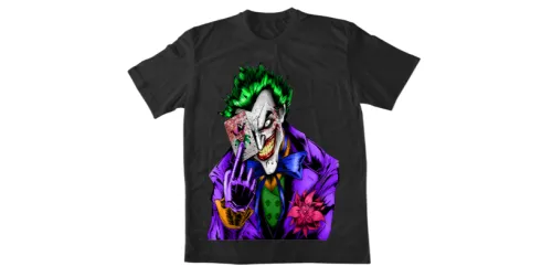 Абстрактни 22 - мъжка тениска с the Joker