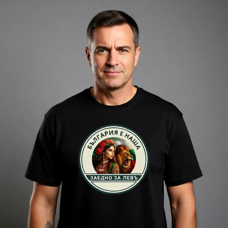 T-shirt овърсайз черна