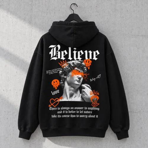Oversize суичър Believe
