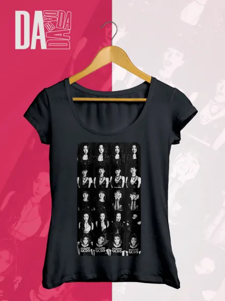 Kpop01 Black Women Front-Back
