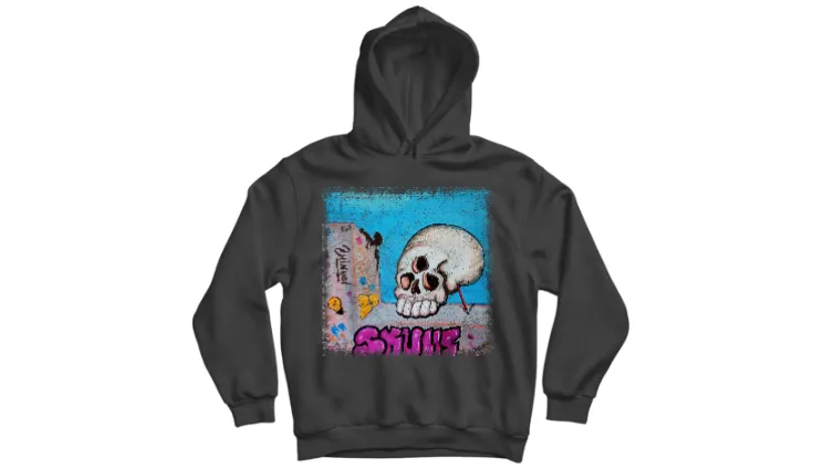 Skullzz black hoodie