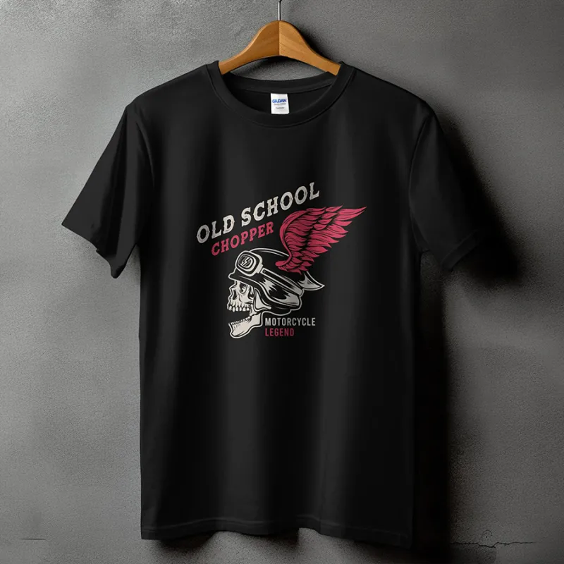 Мъжка тениска "Old School Chopper"