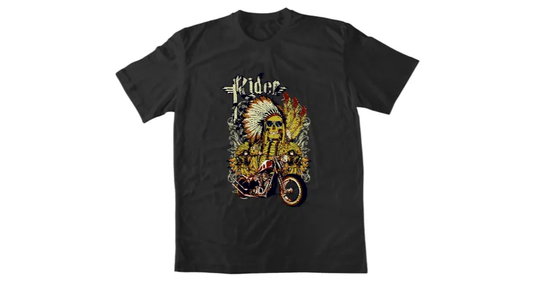 Тениска Skull rider