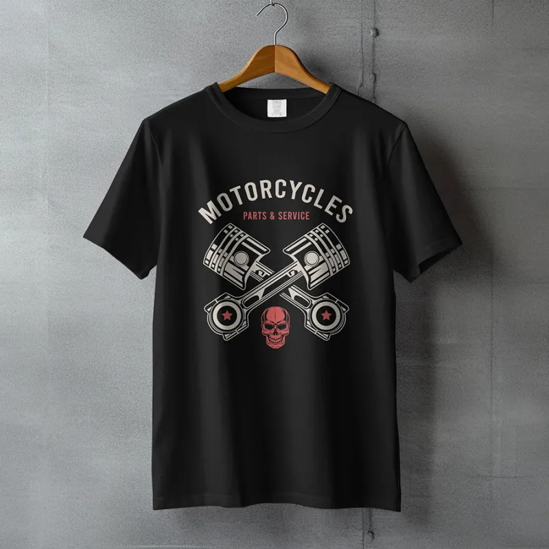 Мъжка тениска "Motorcycles Parts"