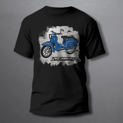 мъжка тениска Simson motorcycles black