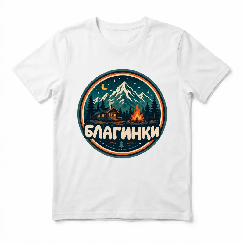 Детска тениска Благинки - Бяла