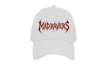 MadRavers Hat I RedLabel-3 - White