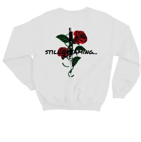 Roses white