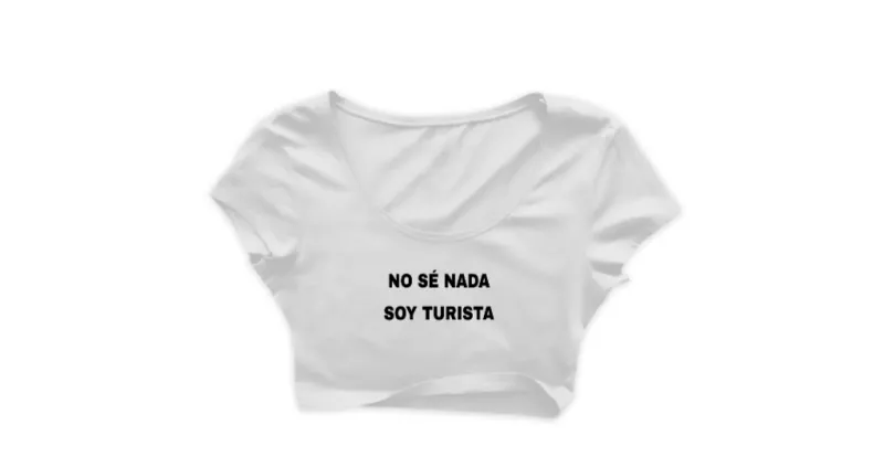Кроп топ No se nada