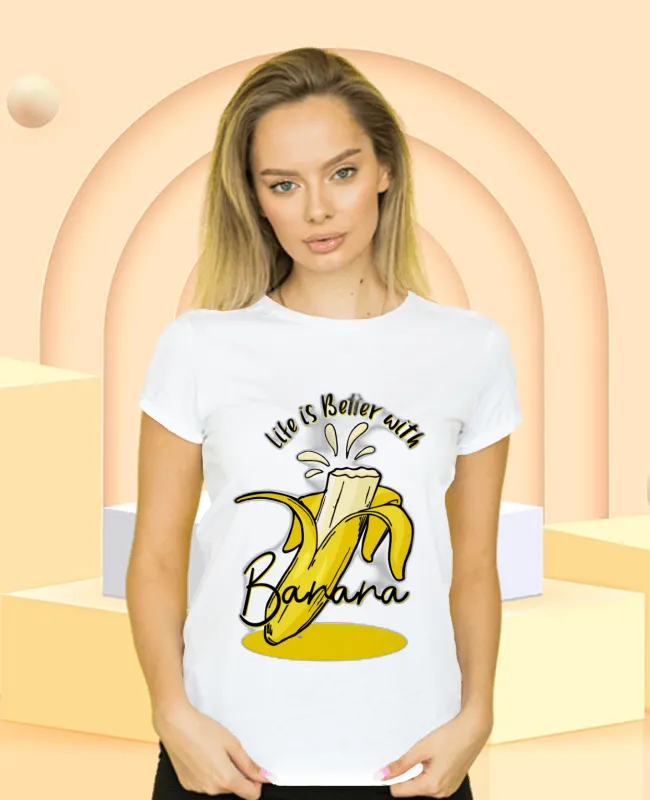 Дамска тениска “Banana”