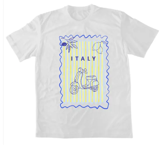 Унисекс тениска " Italy"