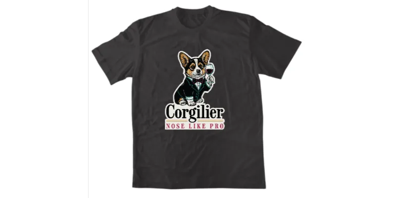 Унисекс тениска Corgilier графит