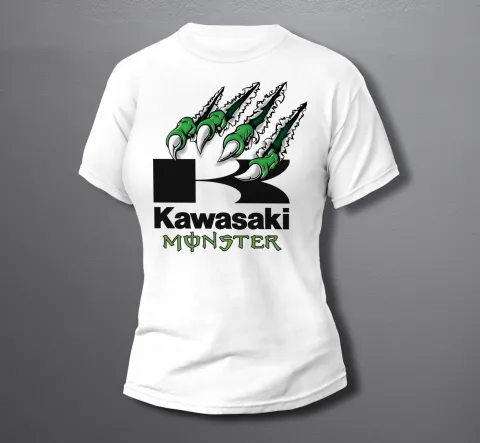 дамска тениска KAWASAKI monster