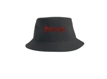 MadRavers Bucket Hat I Kiss Me - Black