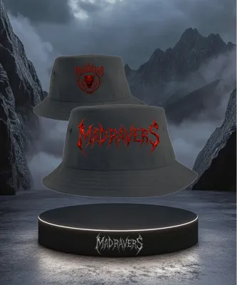 MadRavers Bucket Hat I RedLabel - Black
