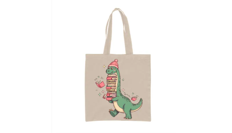 dino and books