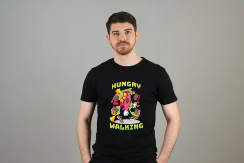 Тениска "Hungry walking"