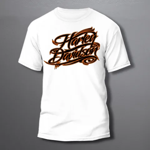 мъжка тениска Harley Davidson logo